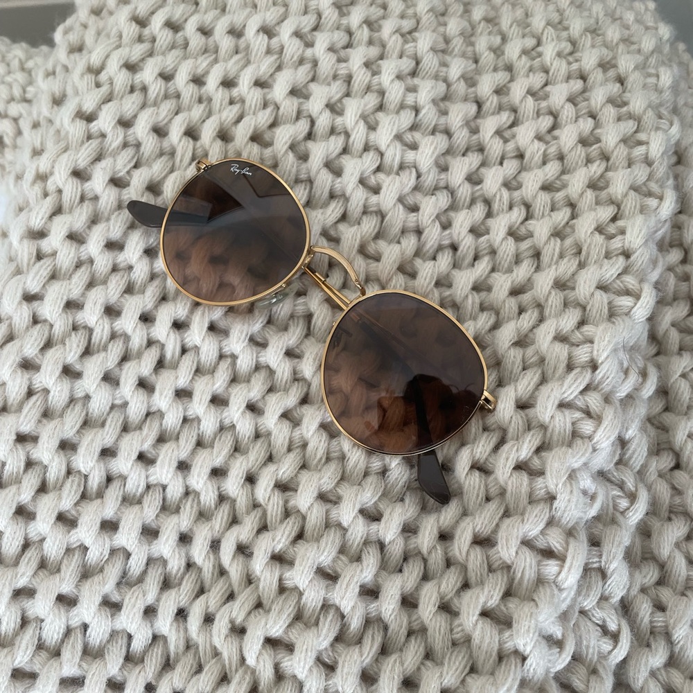 Brown Gradient Polarized Ray-Bans - image 1